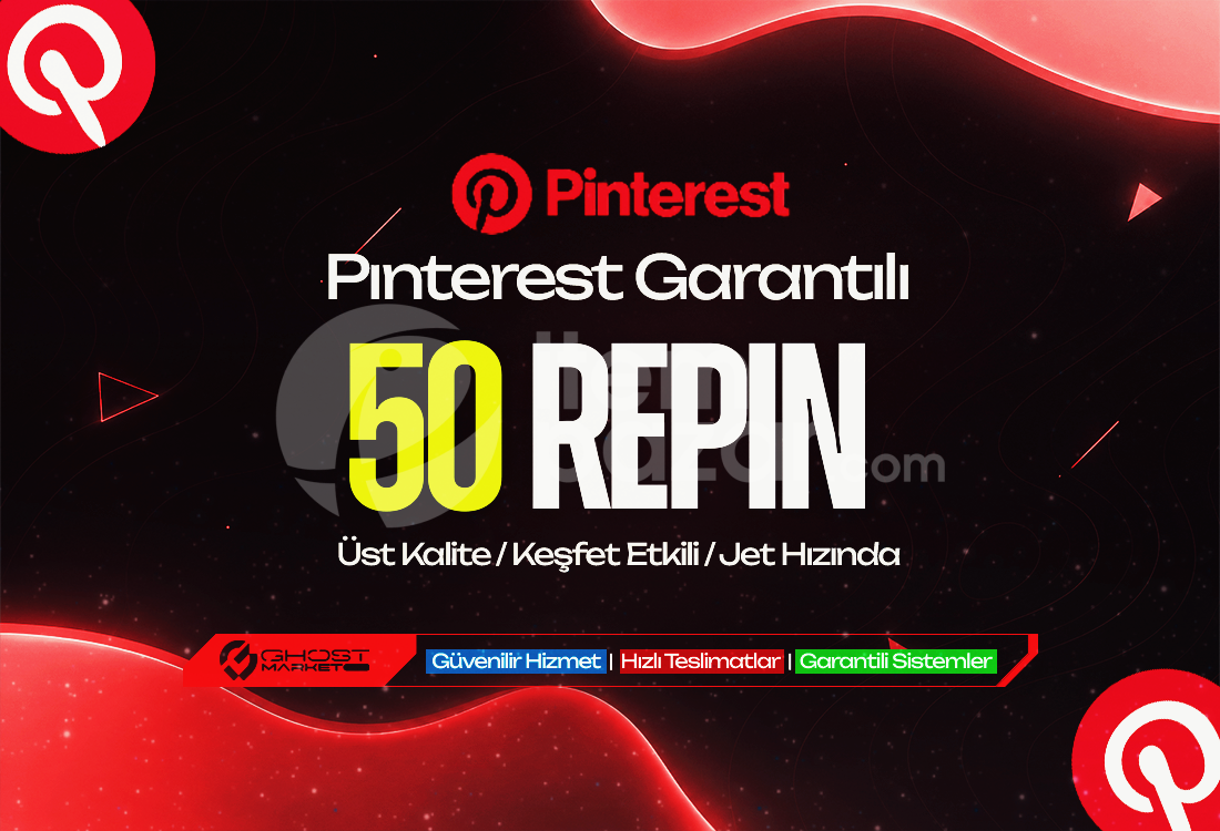 Garantılı - Pinterest 50 Repin