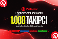 Sorunsuz - Pinterest 1.000 Takipçi