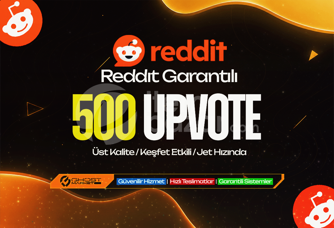 Garantılı - Reddit 500 Upvote