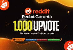 Garantılı - Reddit 1.000 Upvote