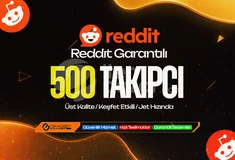 Garantılı - Reddit 500 Takipçi