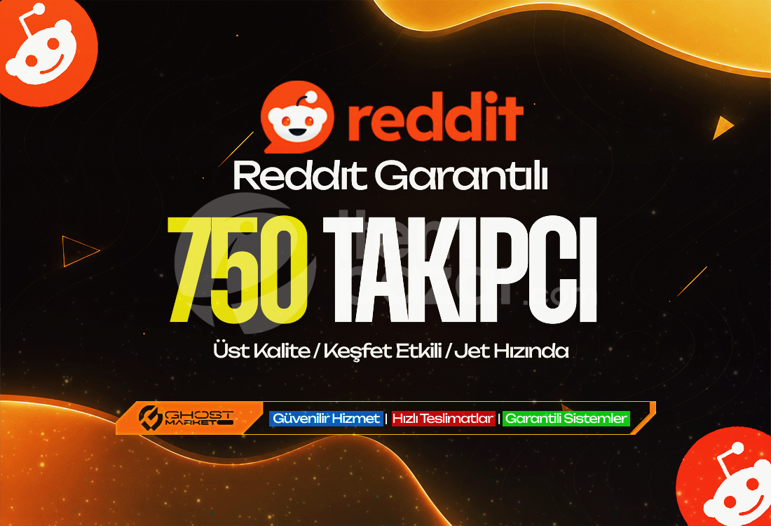 Garantılı - Reddit 750 Takipçi