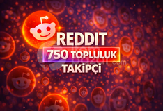 ⭐KALICI⚡REDDİT 750 TOPLULUK TAKİPÇİ⚡