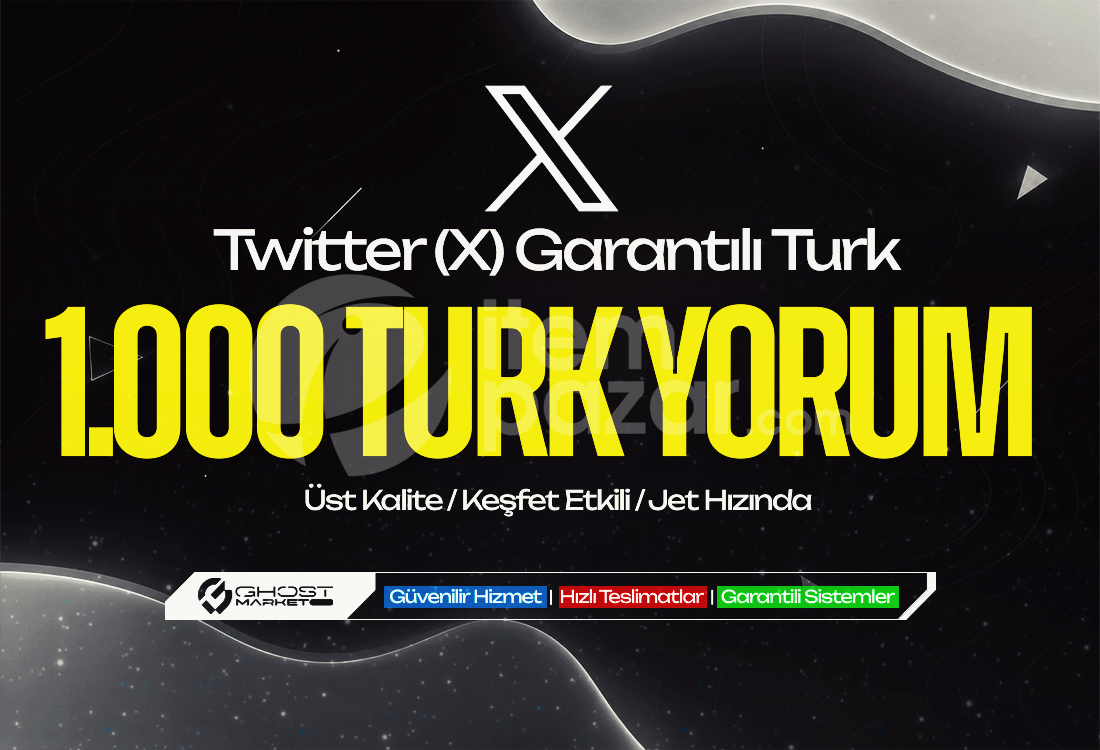 Garantılı - Twitter (X) 1.000 Türk Yorum