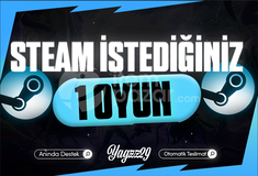 [GARANTİLİ] STEAM İSTEDİĞİNİZ 1 OYUN
