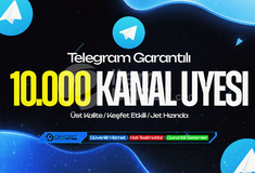 Garantılı - Telegram 10.000 Kanal Üyesi