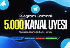 Garantılı - Telegram 5.000 Kanal Üyesi