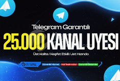 Garantılı - Telegram 25.000 Kanal Üyesi
