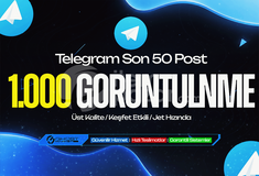 Garantılı - Telegram 1.000 Görüntülenme