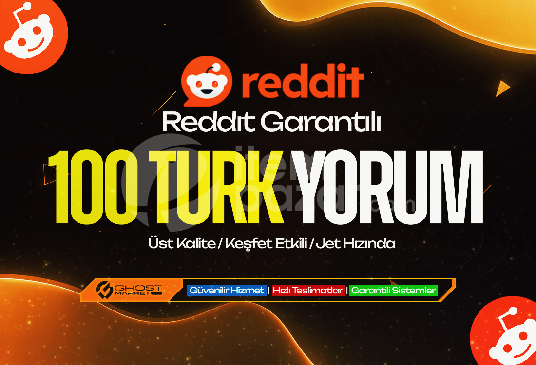 Garantılı - Reddit 100 Özel Yorum