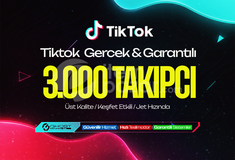 Garantılı - Tiktok 3.000 Takipçi