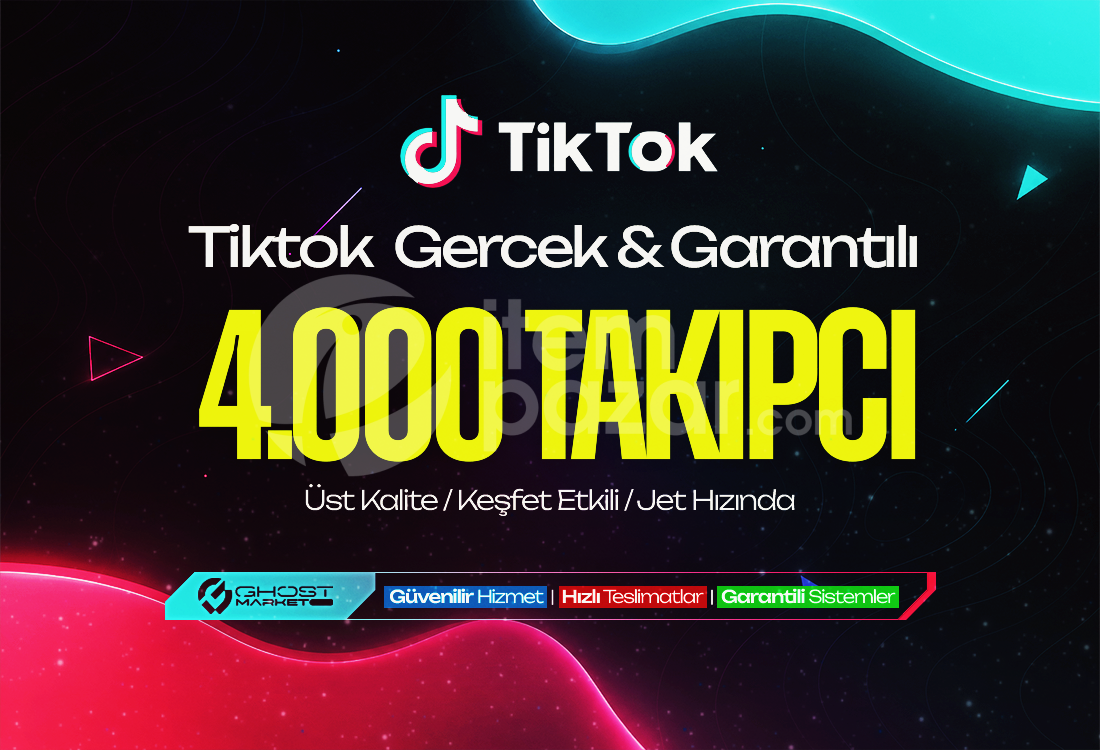Garantılı - Tiktok 4.000 Takipçi
