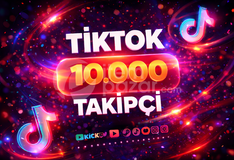 ⭐GARANTİLİ⭐TİKTOK 10.000 TAKİPÇİ⚡