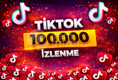 ⭐GARANTİLİ⭐TİKTOK 100.000 İZLENME⚡