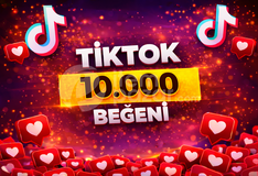 ⭐GARANTİLİ⭐TİKTOK 10K BEĞENİ⚡