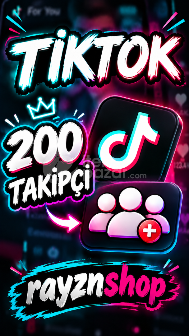 ⭐{GARANTİLİ} TİKTOK 200 TAKİPÇİ⭐
