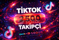 ⭐GARANTİLİ⭐TİKTOK 2.500 TAKİPÇİ⚡