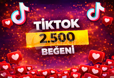 ⭐GARANTİLİ⭐TİKTOK 2.5K BEĞENİ⚡
