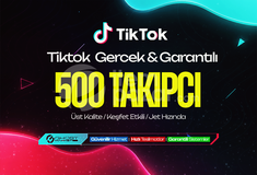 Garantılı - Tiktok 500 Takipçi