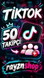 ⭐{GARANTİLİ} TİKTOK 50 TAKİPÇİ⭐