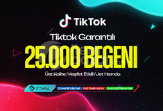 Garantılı - Tiktok 25.000 Takipçi
