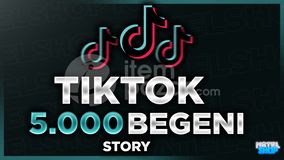 ⭐️[GARANTİLİ] TİKTOK 5000 STORY BEĞENİ