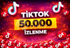 ⭐GARANTİLİ⭐TİKTOK 50.000 İZLENME⚡