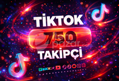 ⭐GARANTİLİ⭐TİKTOK 750 TAKİPÇİ⚡