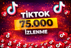 ⭐GARANTİLİ⭐TİKTOK 75.000 İZLENME⚡