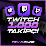⭐ GARANTİLİ ⭐ TWİTCH 1.000 TAKİPÇİ ⭐
