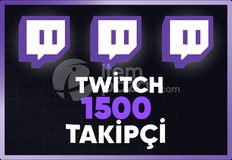 ⚡ [ GARANTİLİ ] TWİTCH 1500 TAKİPÇİ ⚡