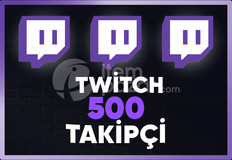 ⚡ [ GARANTİLİ ] TWİTCH 500 TAKİPÇİ ⚡
