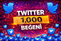 ⭐GARANTİLİ⭐TWİTTER 1.000 BEĞENİ⚡