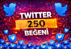 ⭐GARANTİLİ⭐TWİTTER 250 BEĞENİ⚡