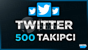 ⭐(GARANTİLİ) TWİTTER 500 TAKİPÇİ⭐