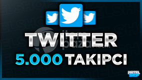 ⭐(GARANTİLİ) TWİTTER 5000 TAKİPÇİ⭐