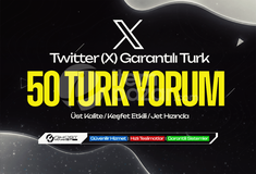 Garantılı - Twitter (X) 50 Türk Yorum