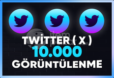 ⚡[ GARANTİLİ ] TWİTTER(X) 10.000 İZLEME⚡