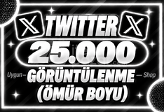 [Garantili✅] Twitter [X] 25000 Görüntülenme |