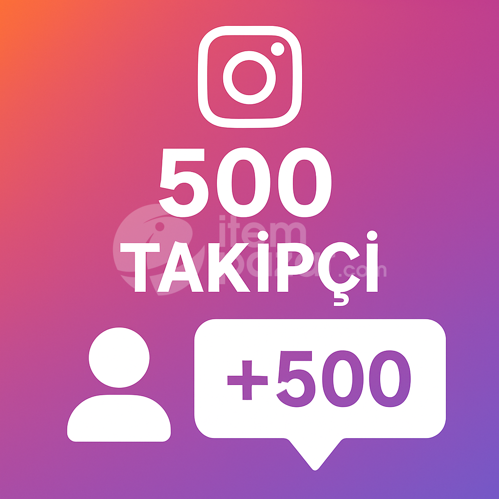  [ 500 VİP TAKİPCİ ] İNSTAGRAM