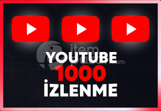⚡ [ GARANTİLİ ] YOUTUBE 1000 İZLENME ⚡