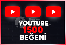 ⚡ [ GARANTİLİ ] YOUTUBE 1500 BEĞENİ ⚡