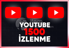⚡ [ GARANTİLİ ] YOUTUBE 1500 İZLENME ⚡