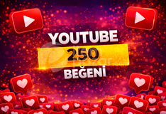 ⭐GARANTİLİ⭐YOUTUBE 250 BEĞENİ⚡