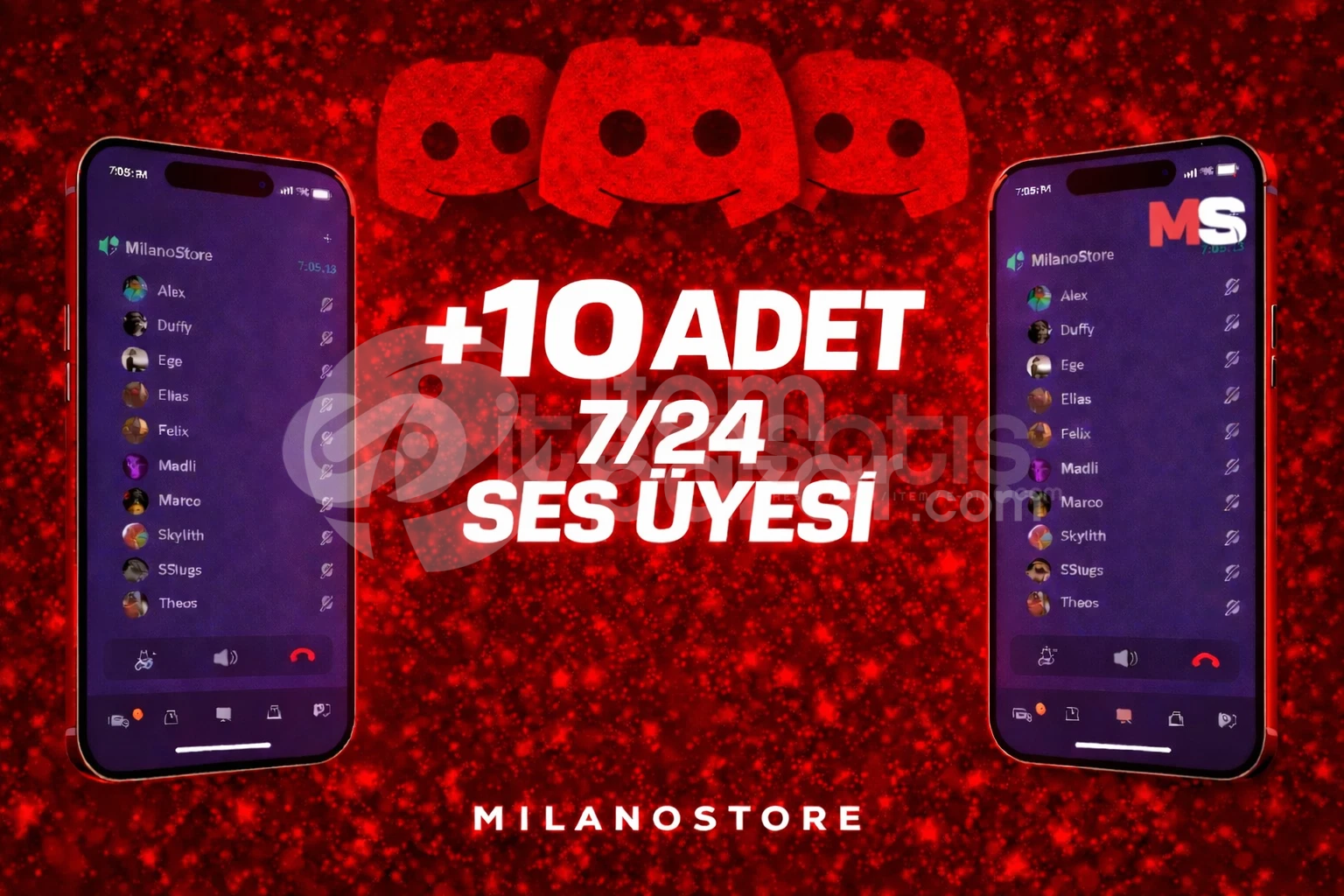 ⭐GERÇEKÇİ ✅ KALİTELİ 10 ADET SES ÜYESİ