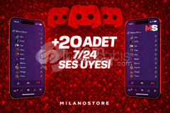 ⭐GERÇEKÇİ ✅ KALİTELİ 20 ADET SES ÜYESİ