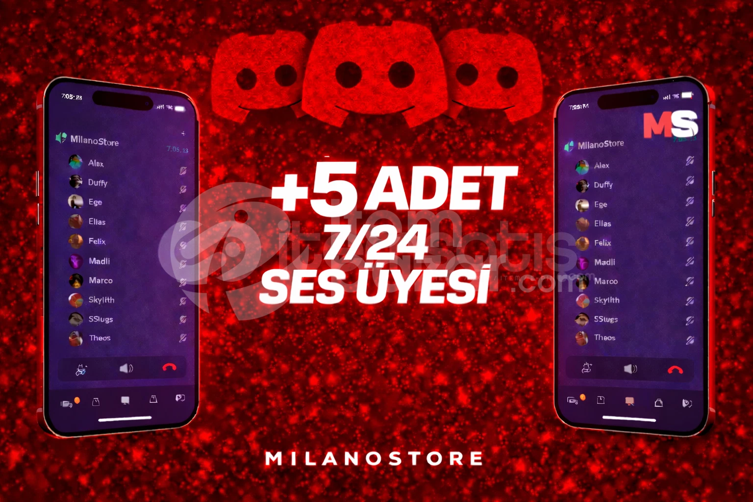 ⭐GERÇEKÇİ ✅KALİTELİ 5 ADET SES ÜYESİ⚡