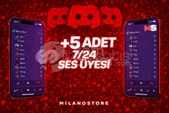 ⭐GERÇEKÇİ ✅KALİTELİ 5 ADET SES ÜYESİ⚡
