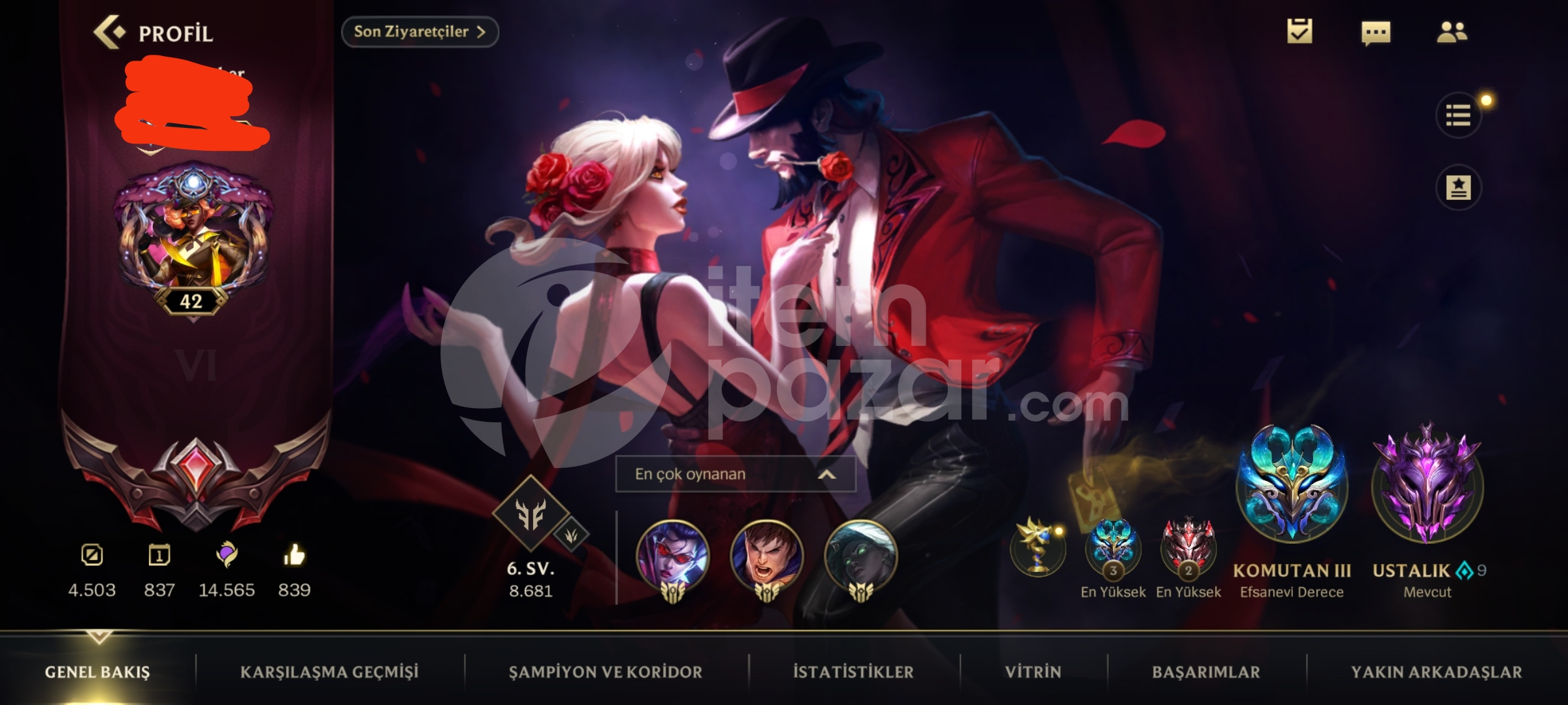 Gm/Master Wildrift Riot hesabı/Fiyat Düştü 