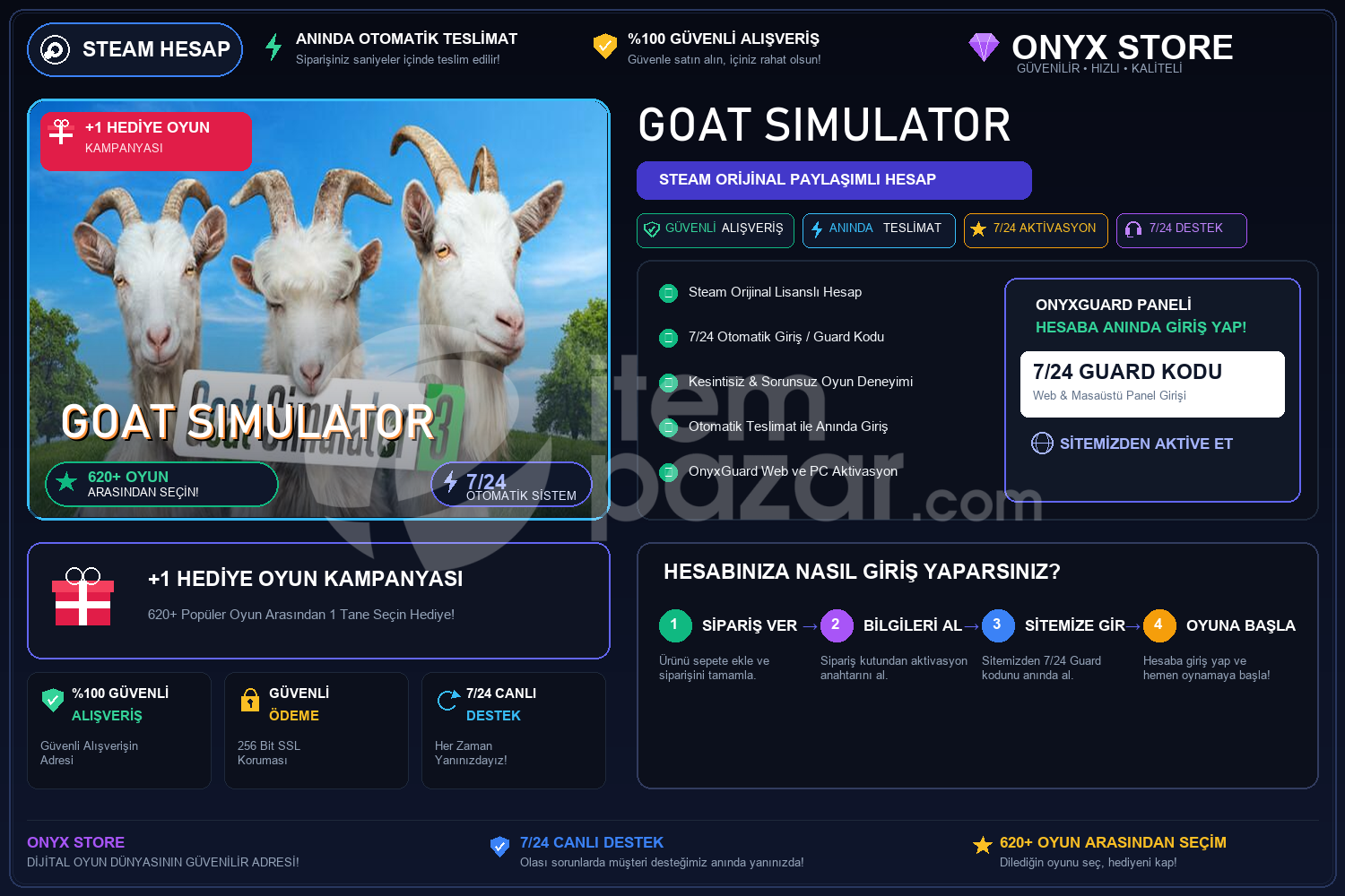 Goat Simulator Garantili + Hediye